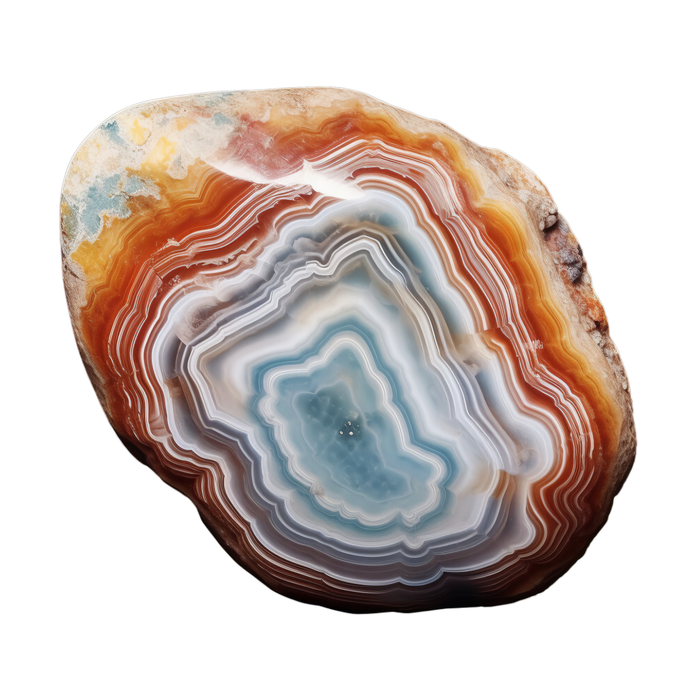 Crazy Lace Agate crystal