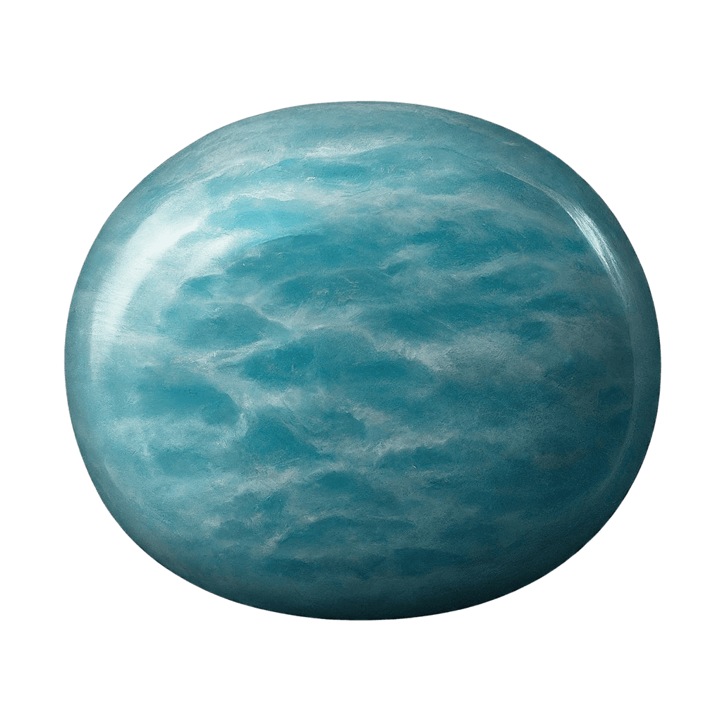Amazonite tumbled stone