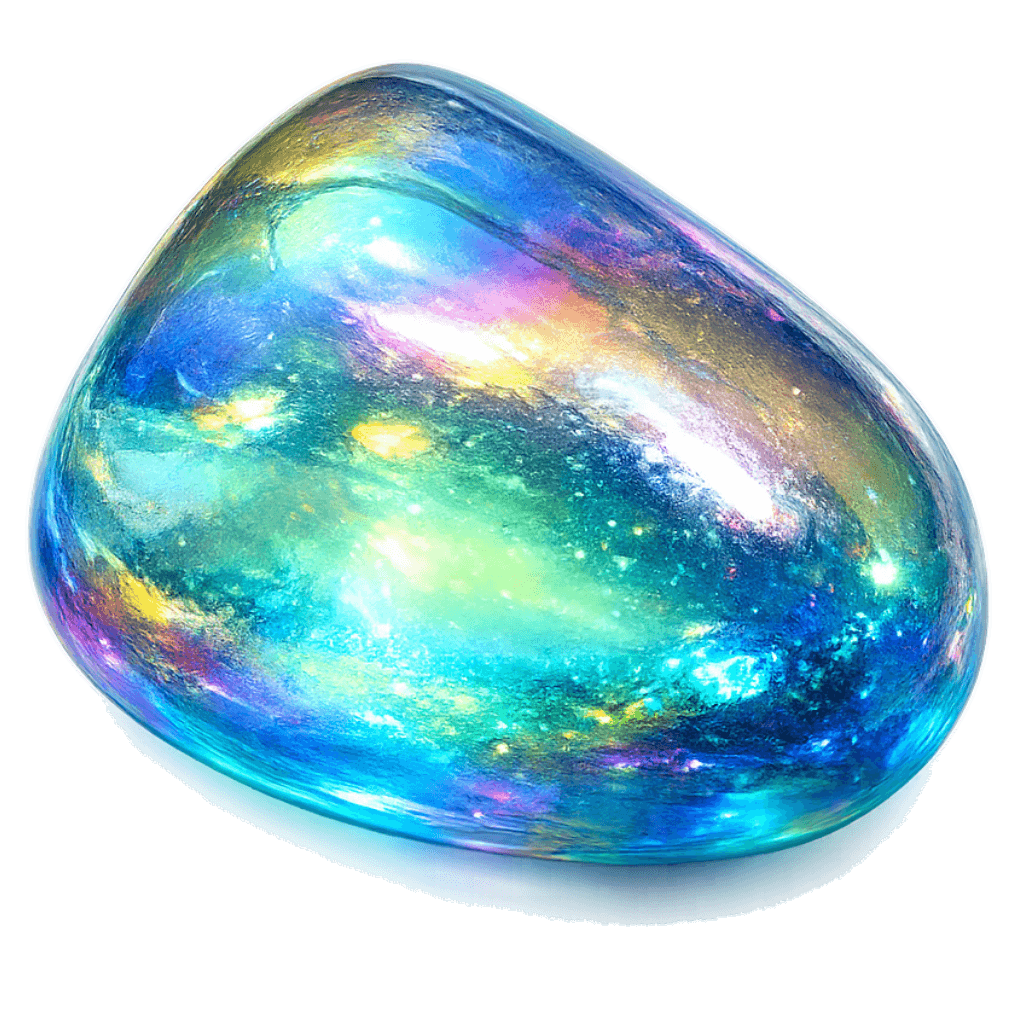 Aura Quartz crystal