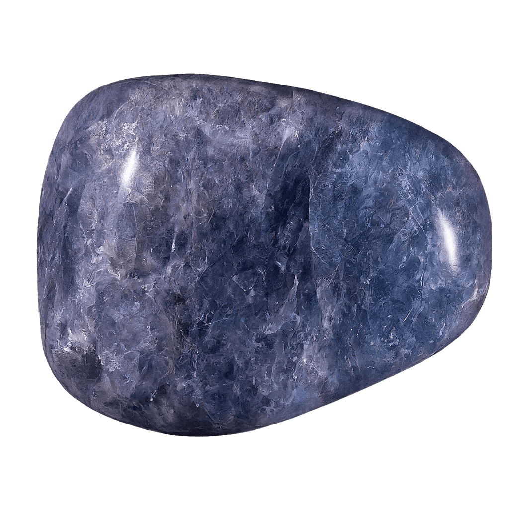 Benitoite crystal