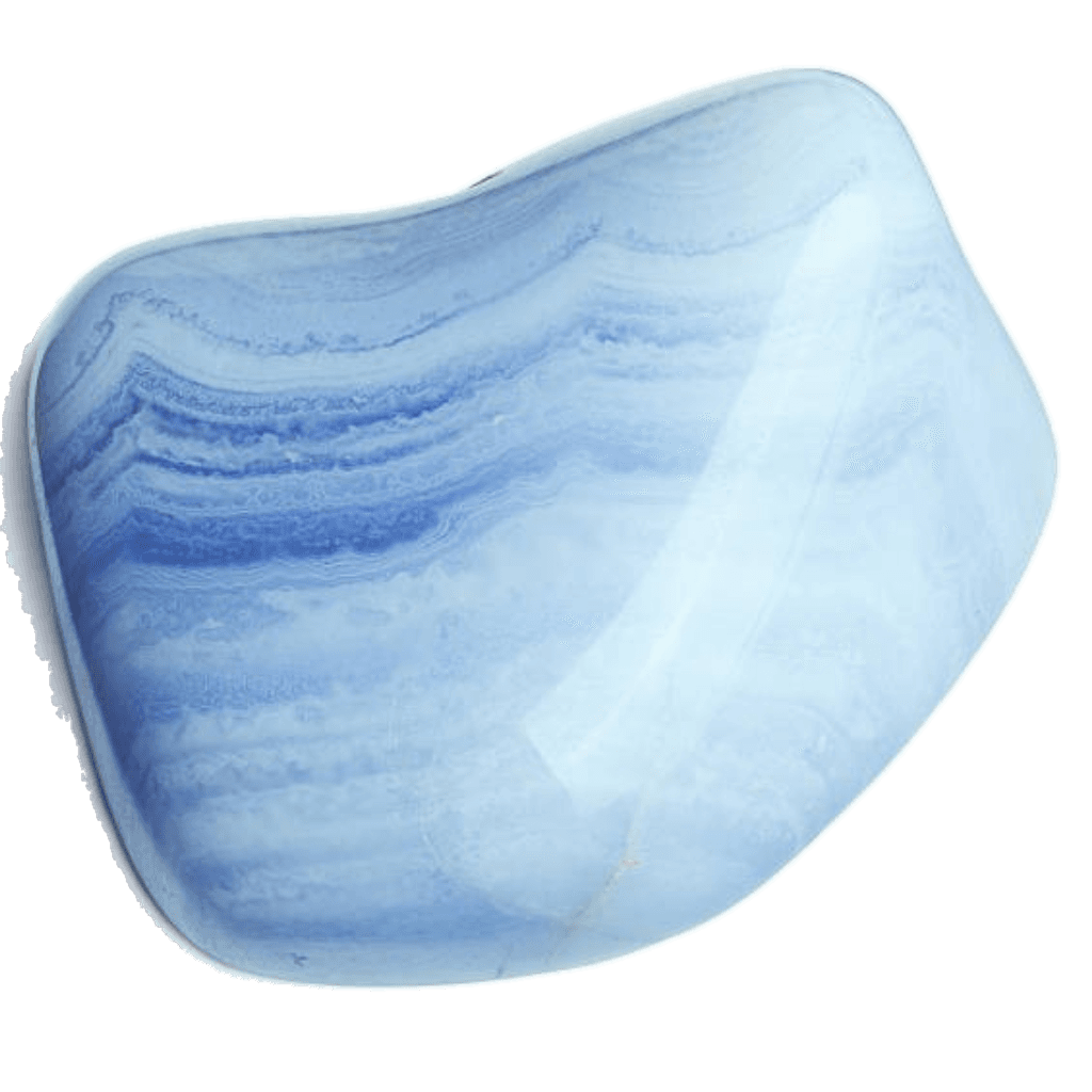 Blue Agate crystal