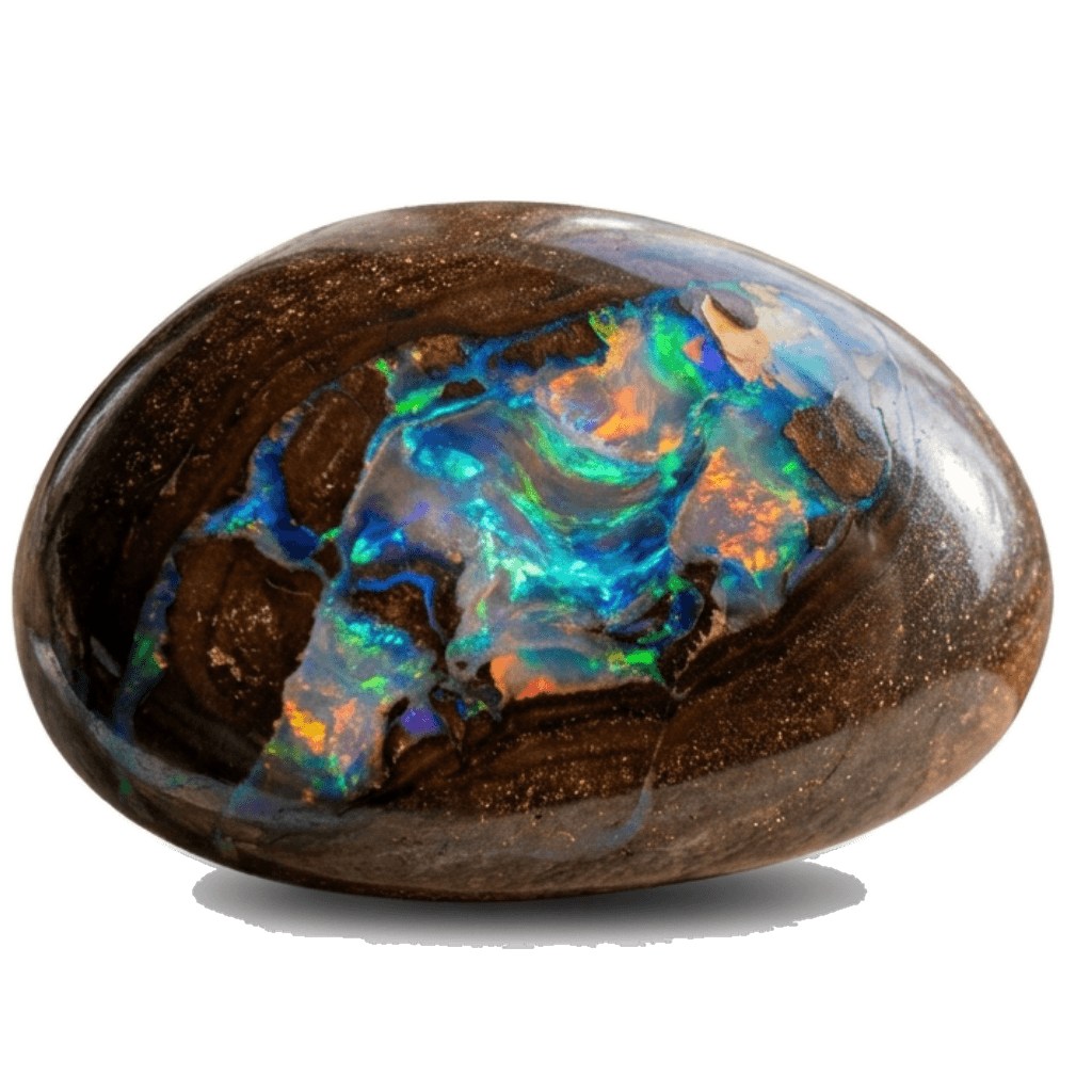 Boulder Opal crystal