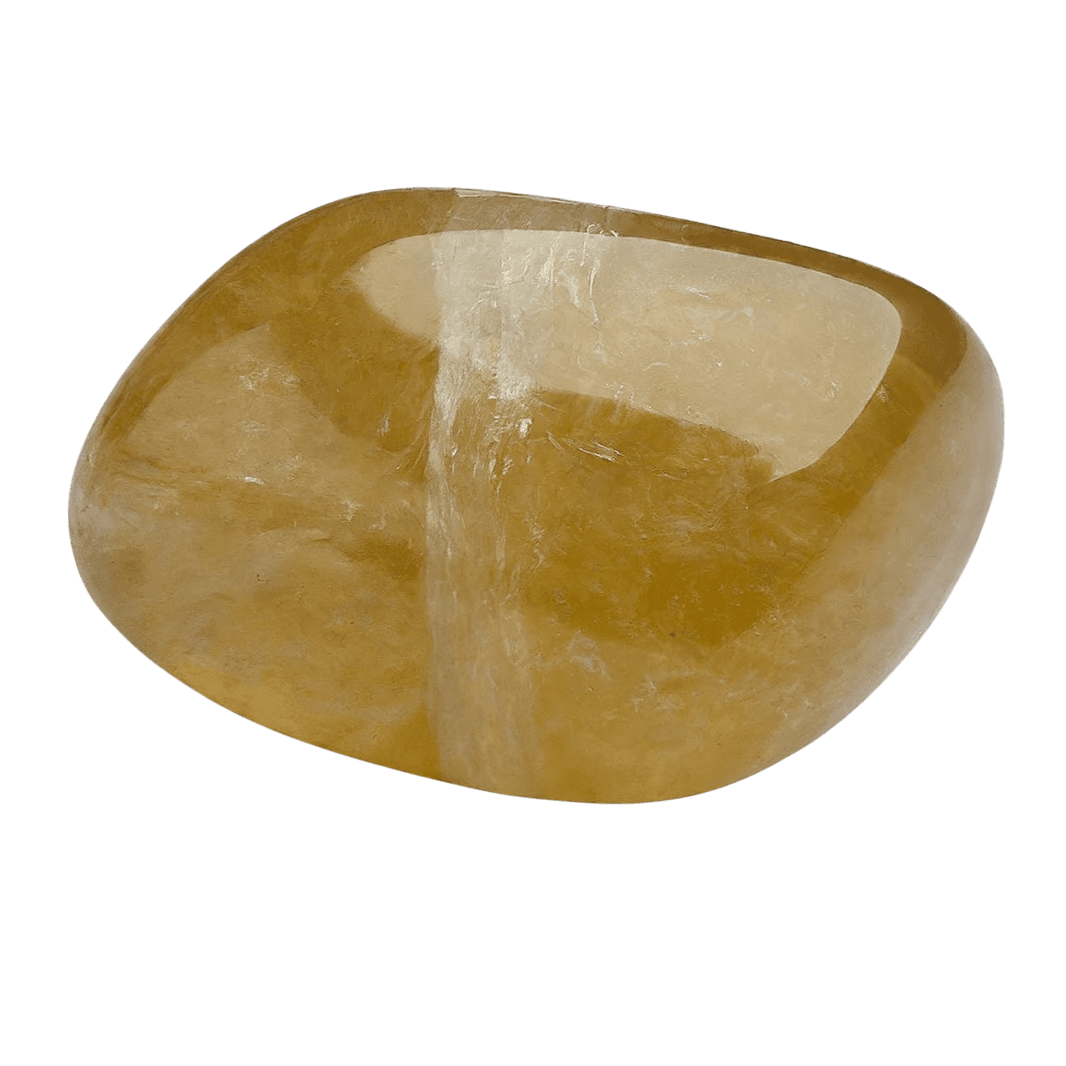 Golden Beryl tumbled stone
