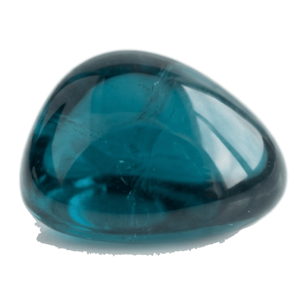 Indicolite crystal