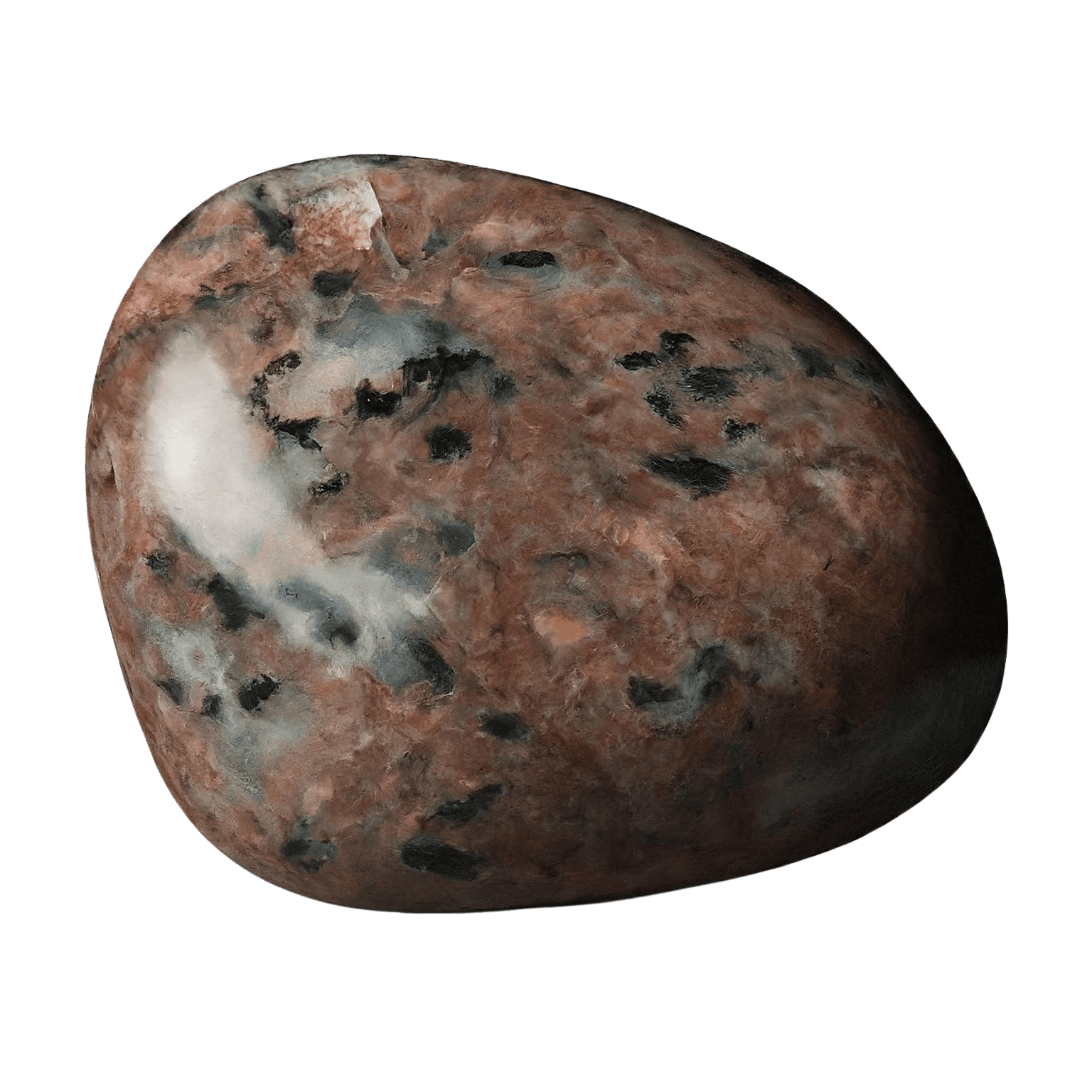 Lodolite crystal