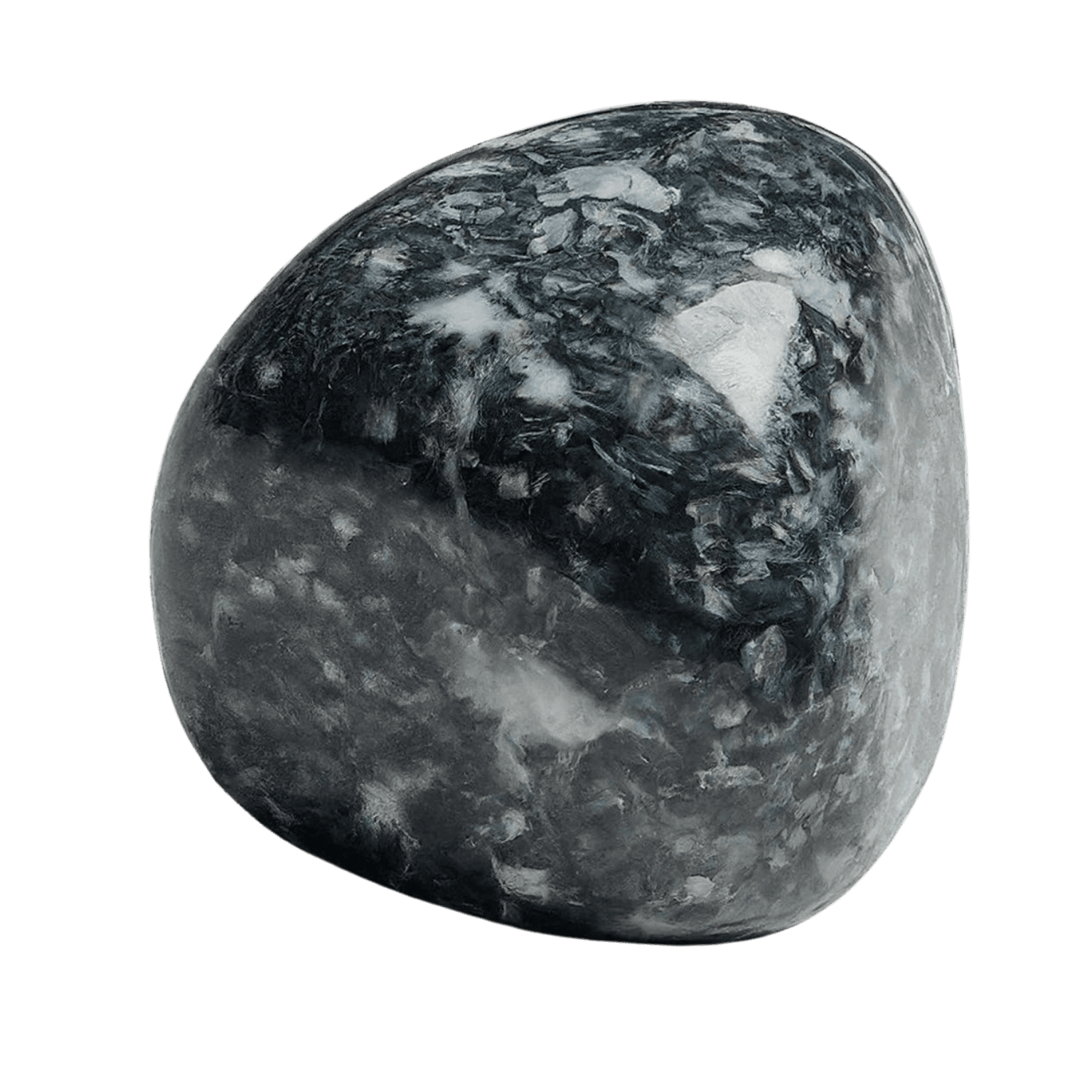 Merlinite tumbled stone