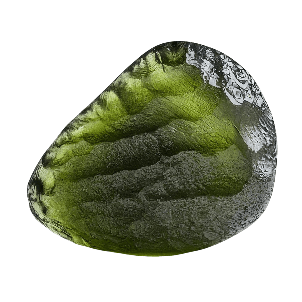 Moldavite crystal