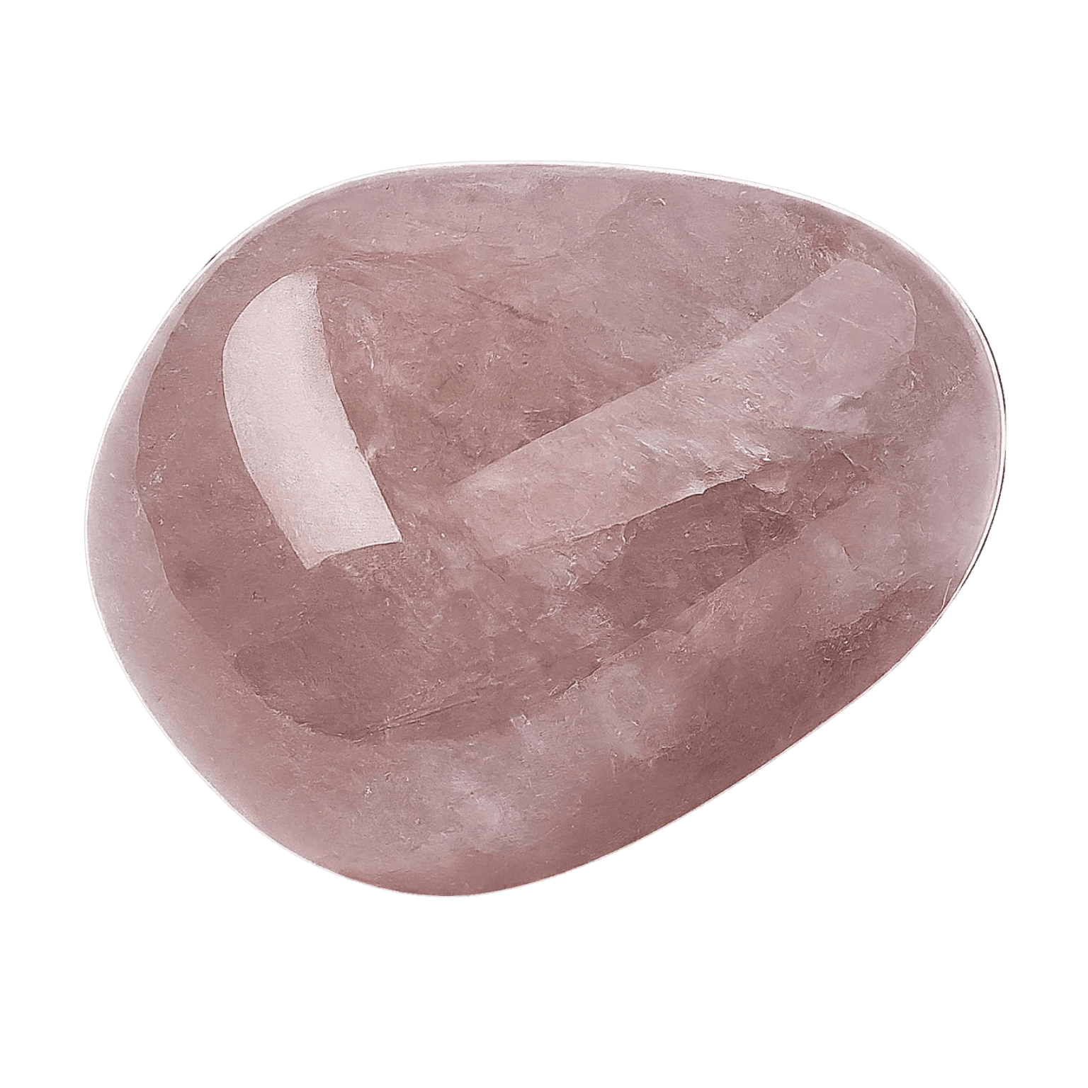 Morganite tumbled stone