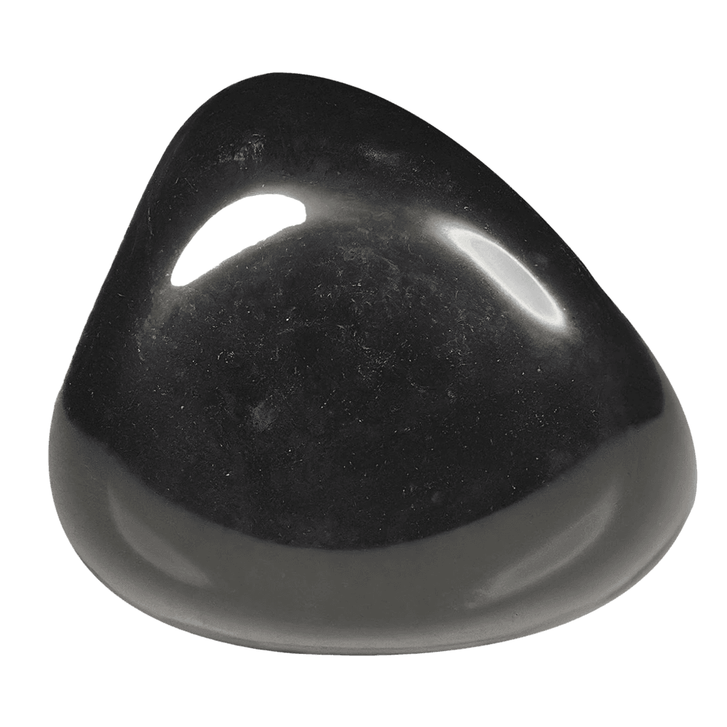 Black Onyx tumbled stone