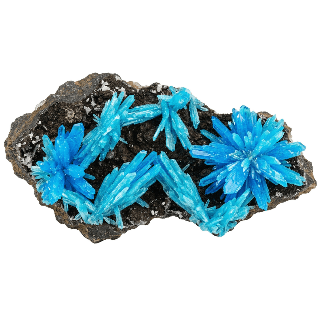 Pentagonite crystal