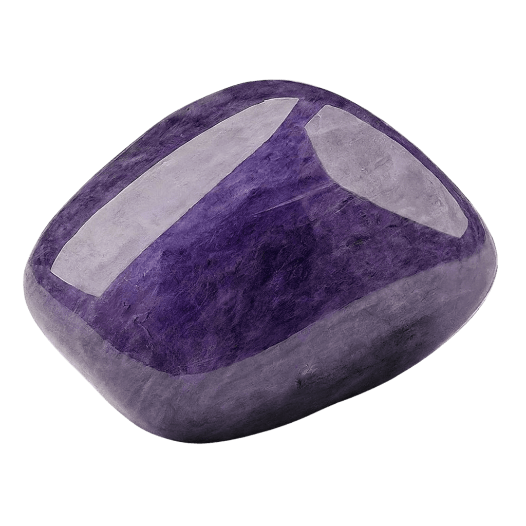 Purple Sapphire crystal