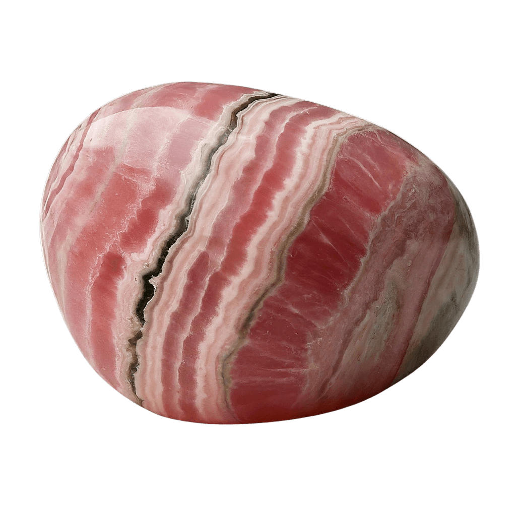 Rhodochrosite crystal