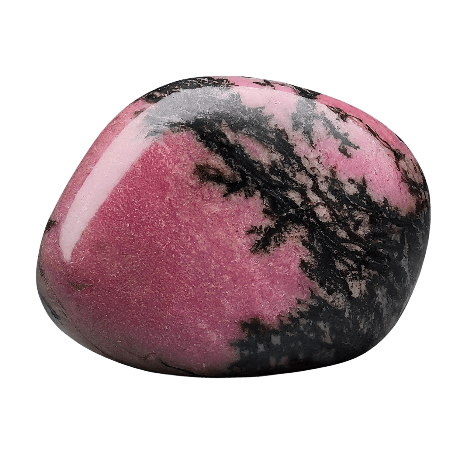 Rhodonite tumbled stone