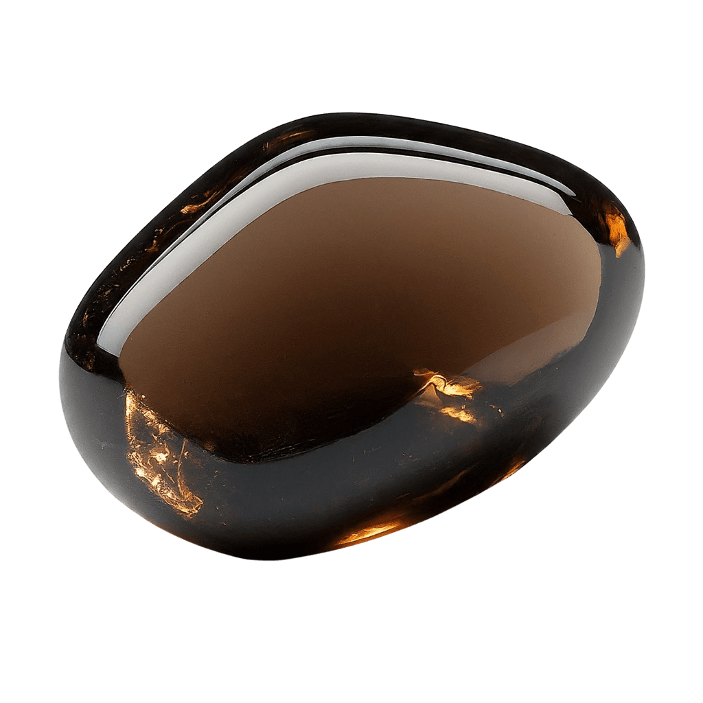 Smoky Quartz tumbled stone