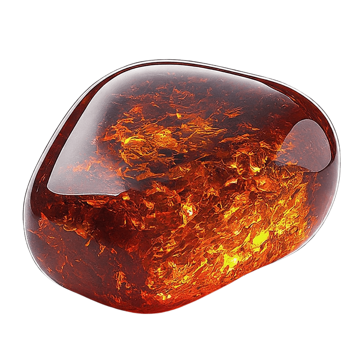 Spessartine Garnet tumbled stone