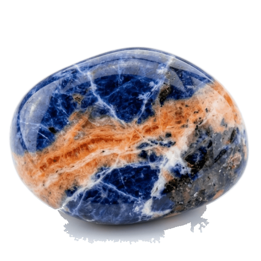 Sunset Sodalite crystal