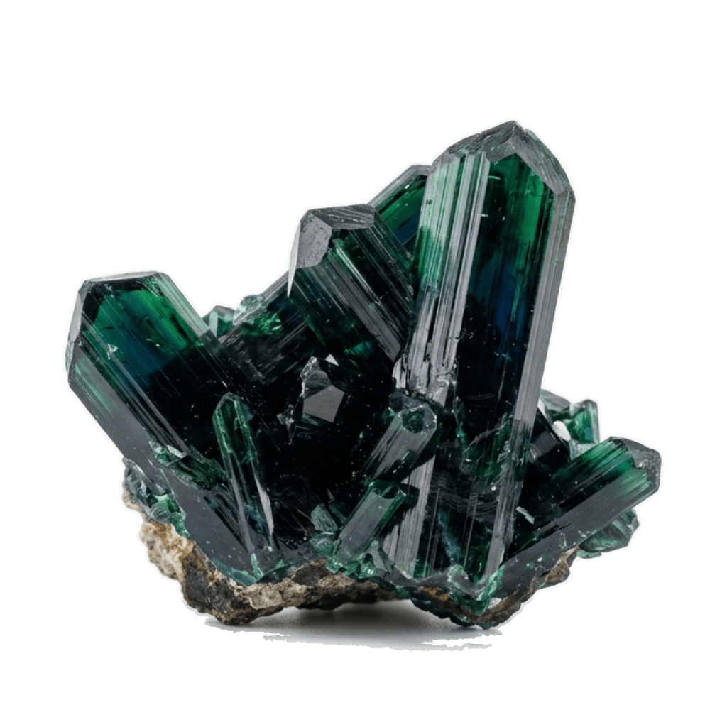 Vivianite crystal