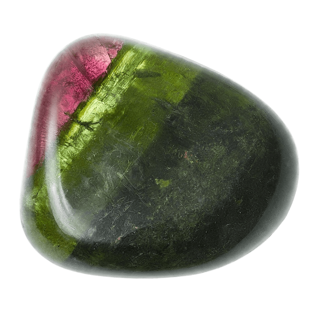 Watermelon Tourmaline tumbled stone