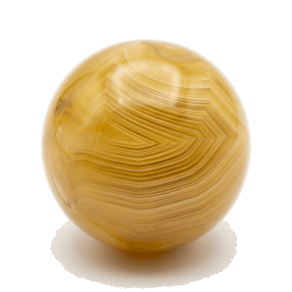 Yellow Agate crystal