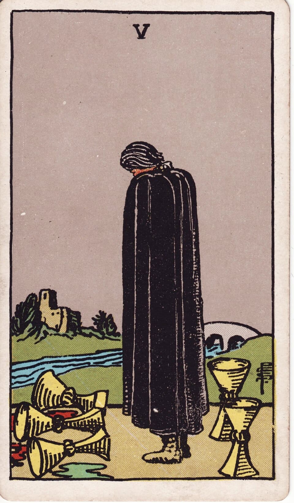 Five of Cups reversed