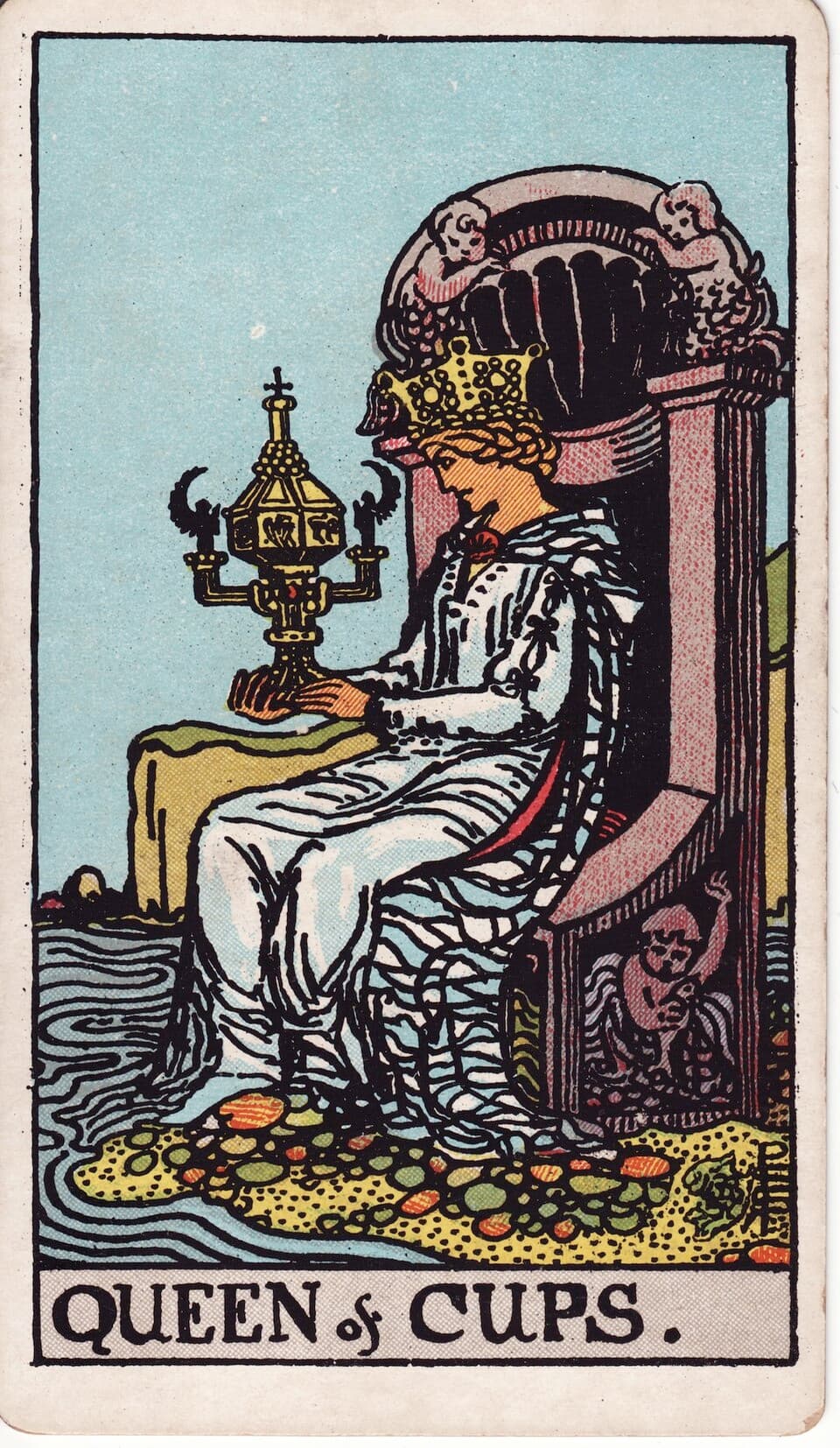 Queen of Cups reversed