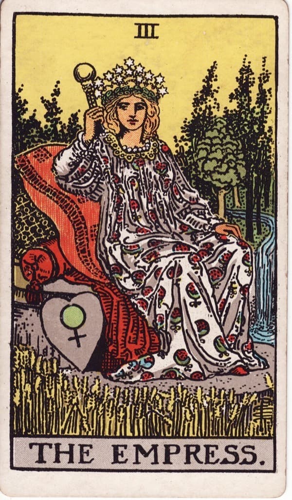 The Empress tarot card