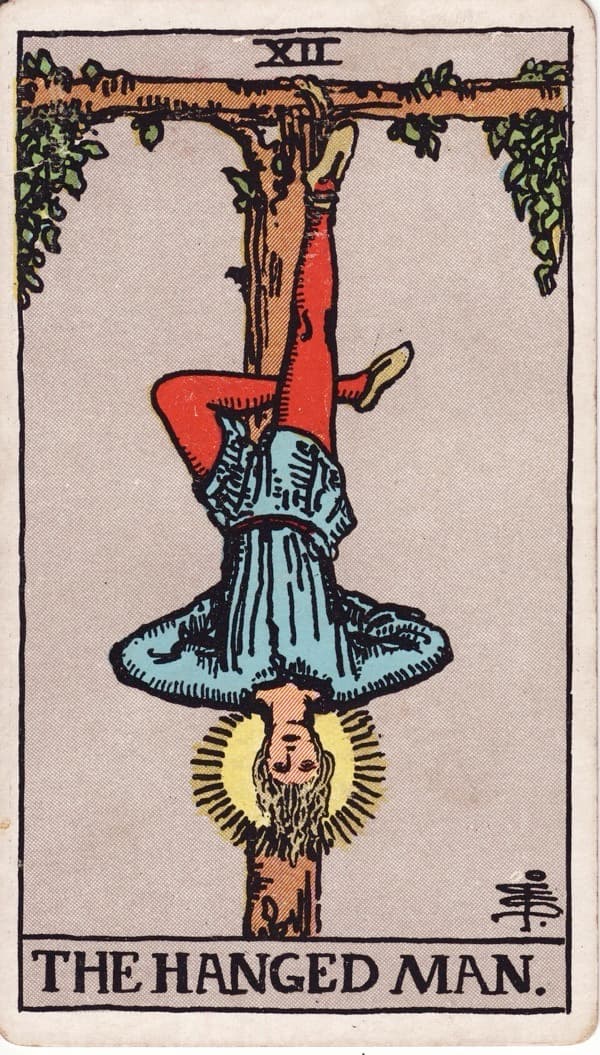 The Hanged Man reversed