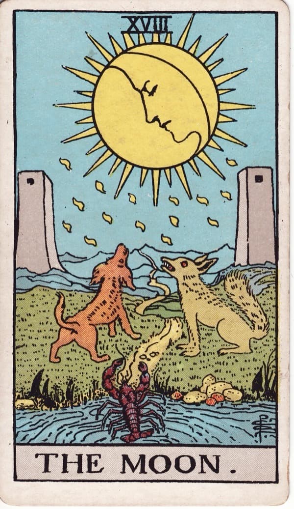 The Moon reversed