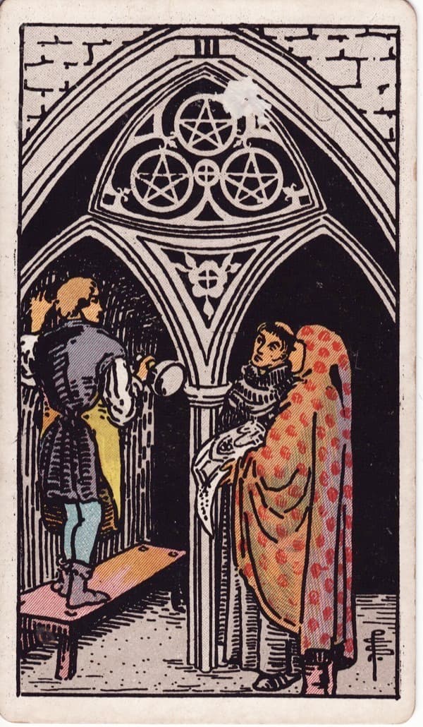 Three of Pentacles reversed