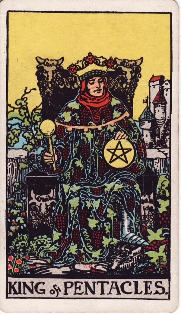 King of Pentacles reversed