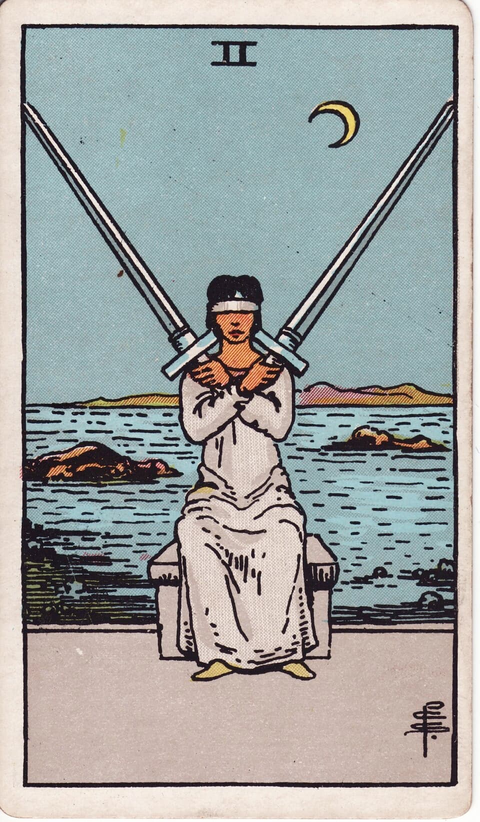 Two of Swords reversed