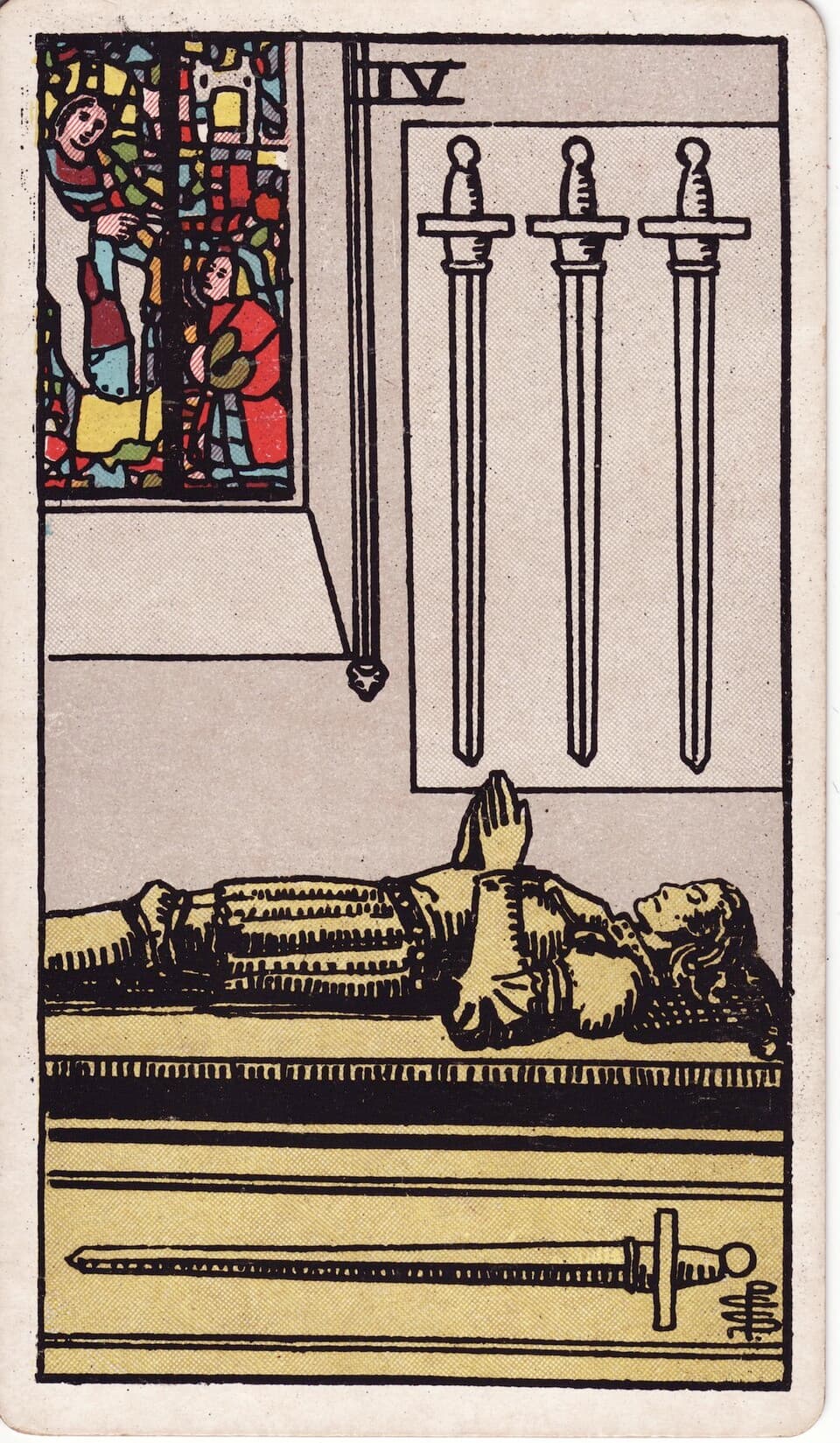 Four of Swords reversed