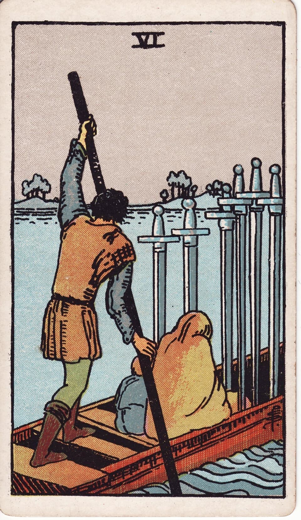 Six of Swords reversed