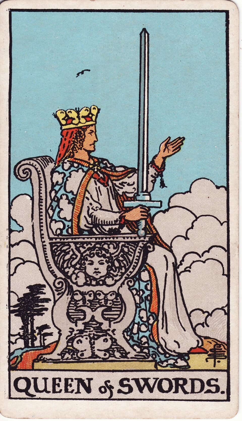 Queen of Swords reversed