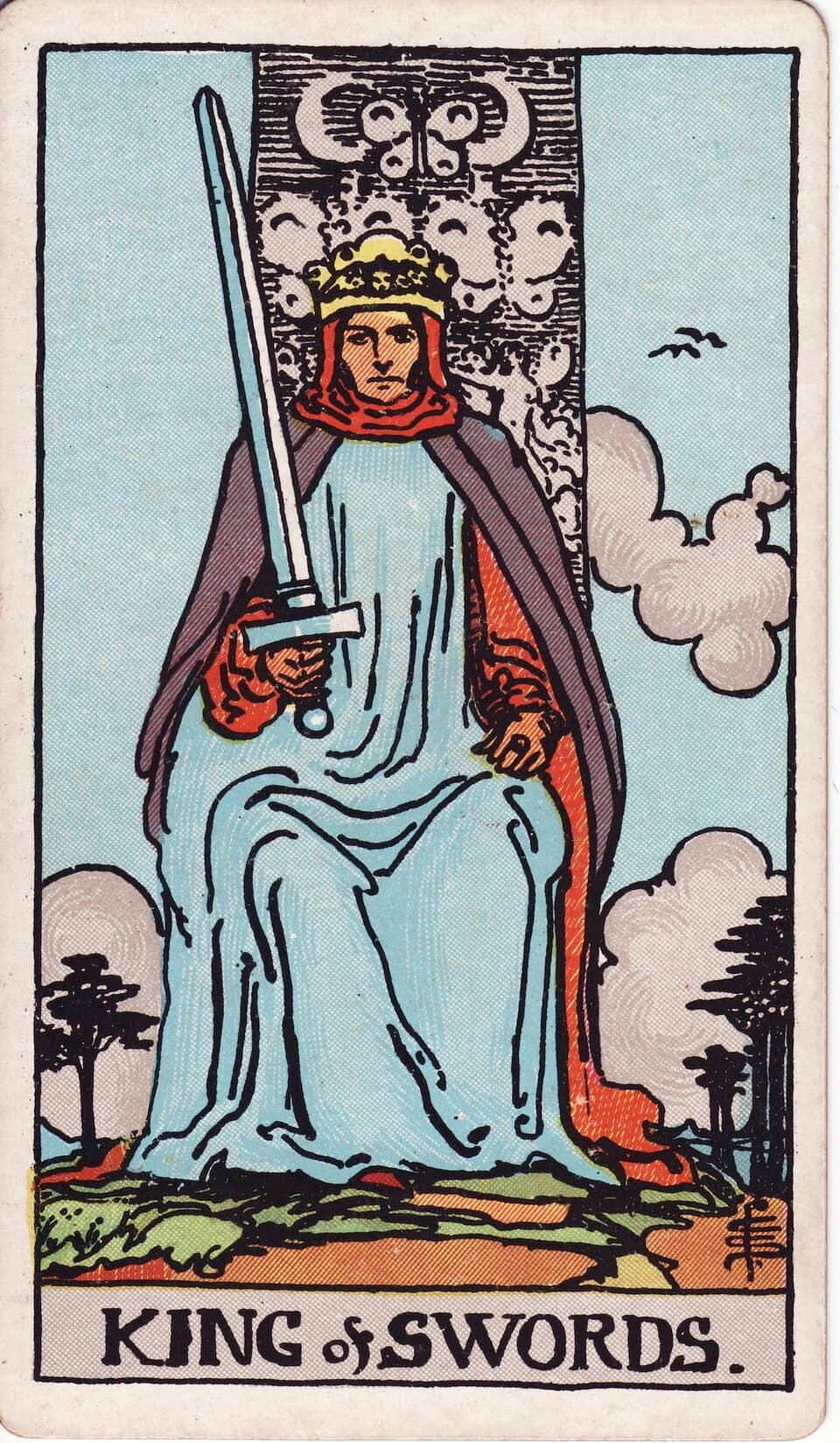 King of Swords reversed