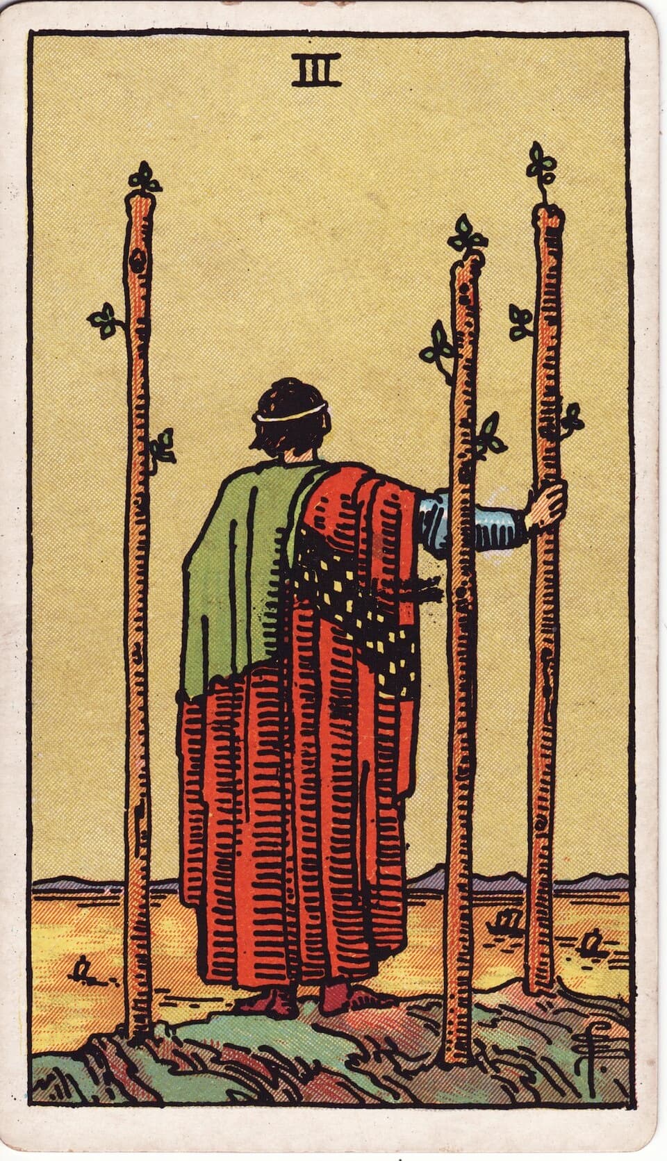 Three of Wands reversed