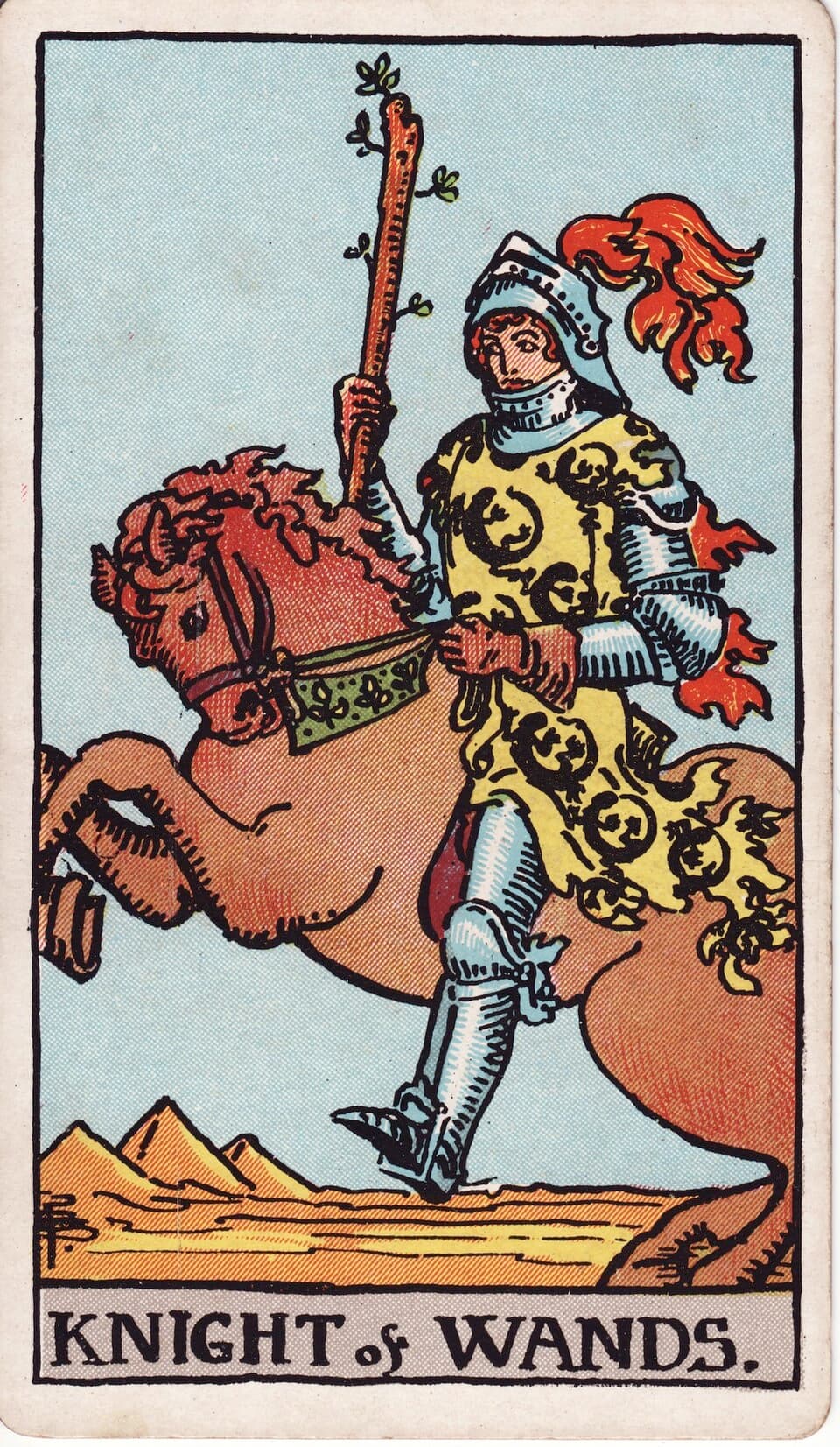 Knight of Wands reversed