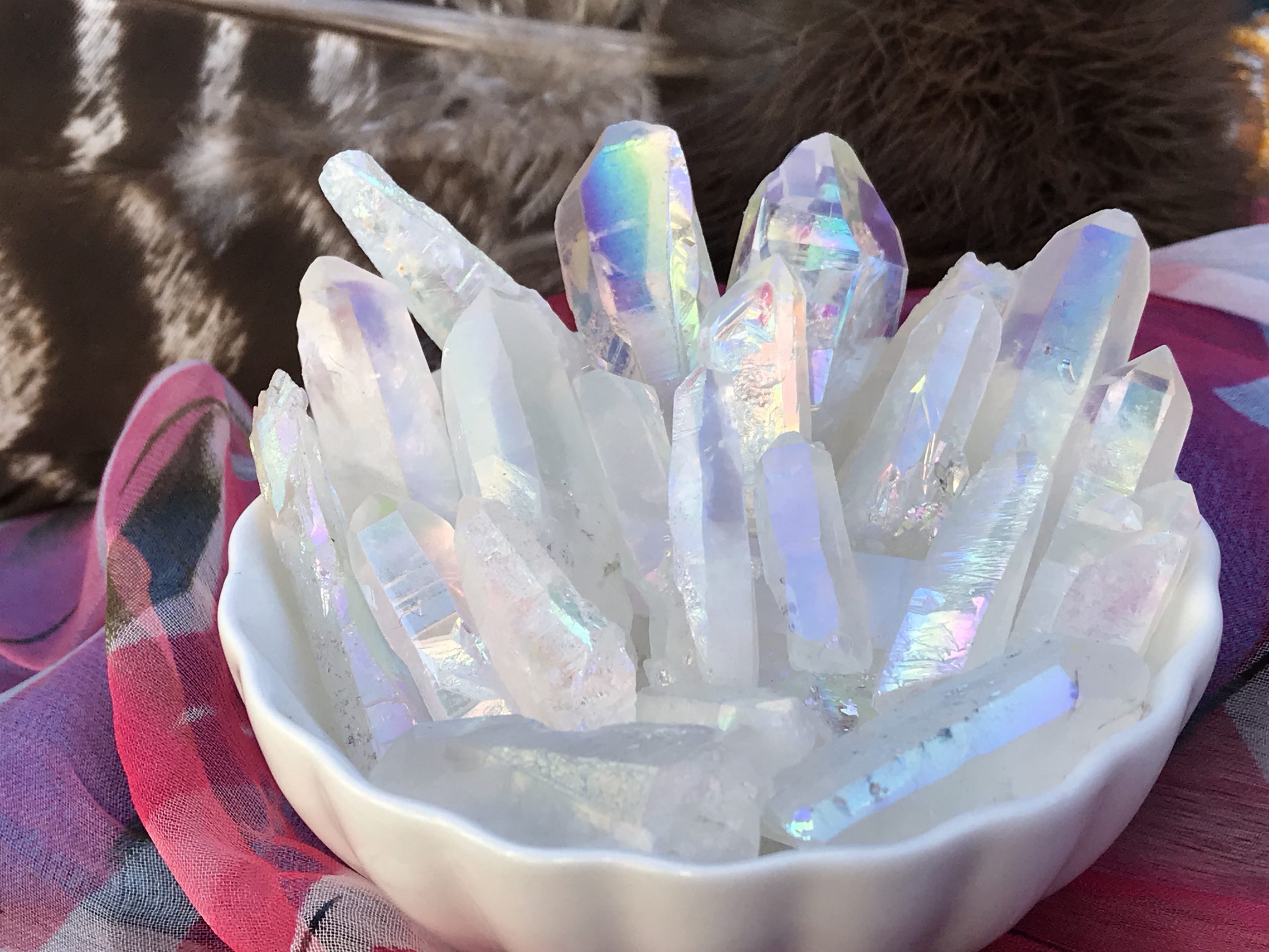 Angel Aura Quartz Meanings, Properties and Uses