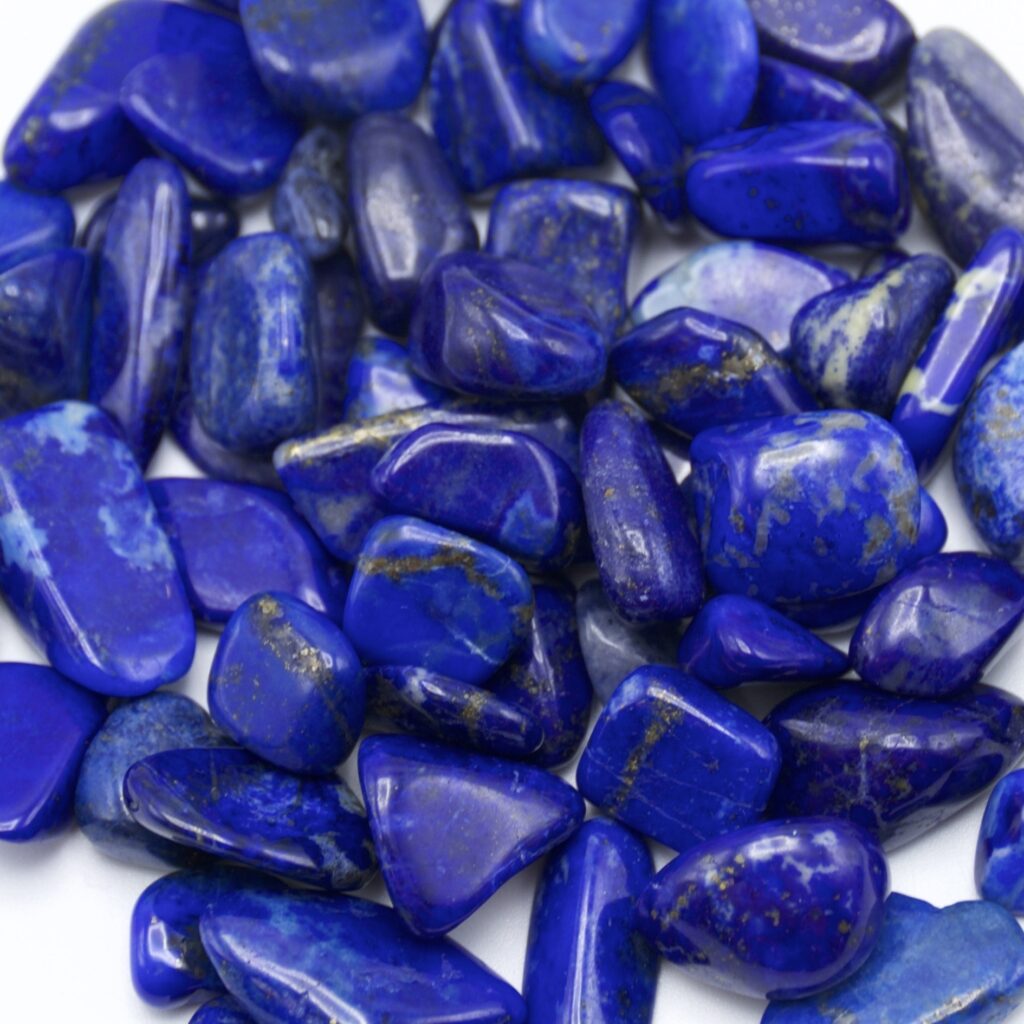 Blue Chalcedony + Lapis Lazuli