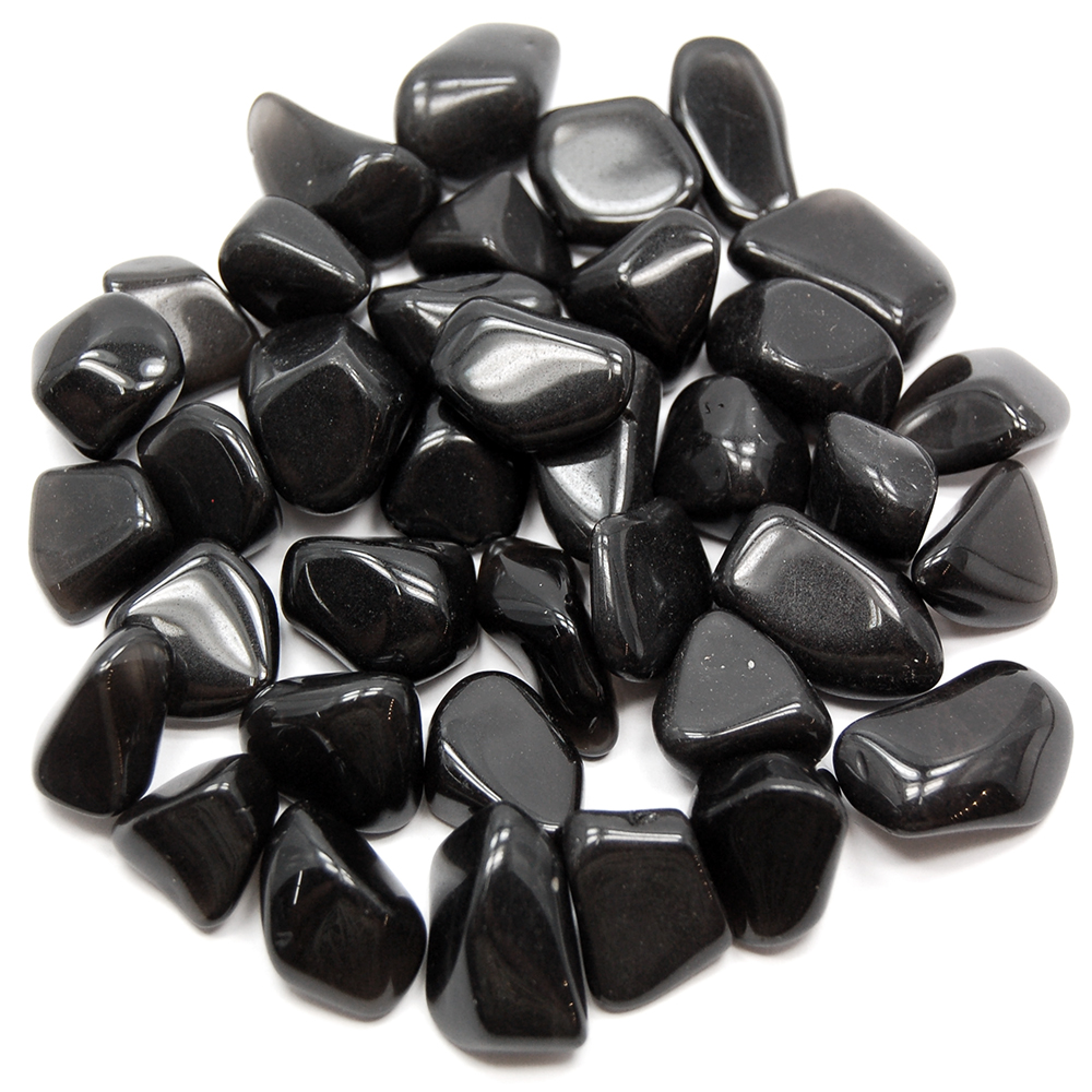 Black Jade + Black Obsidian
