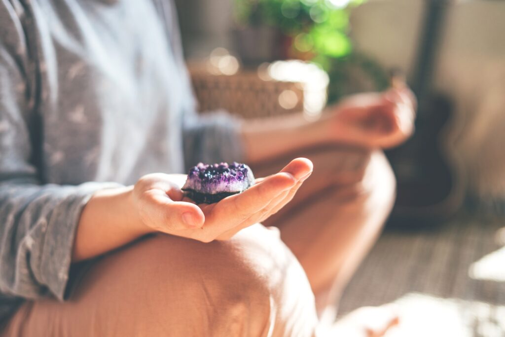 Use Crystals When Meditating