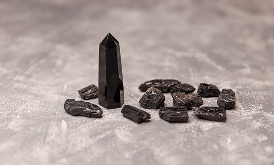 Cleanse Black Obsidian Stone